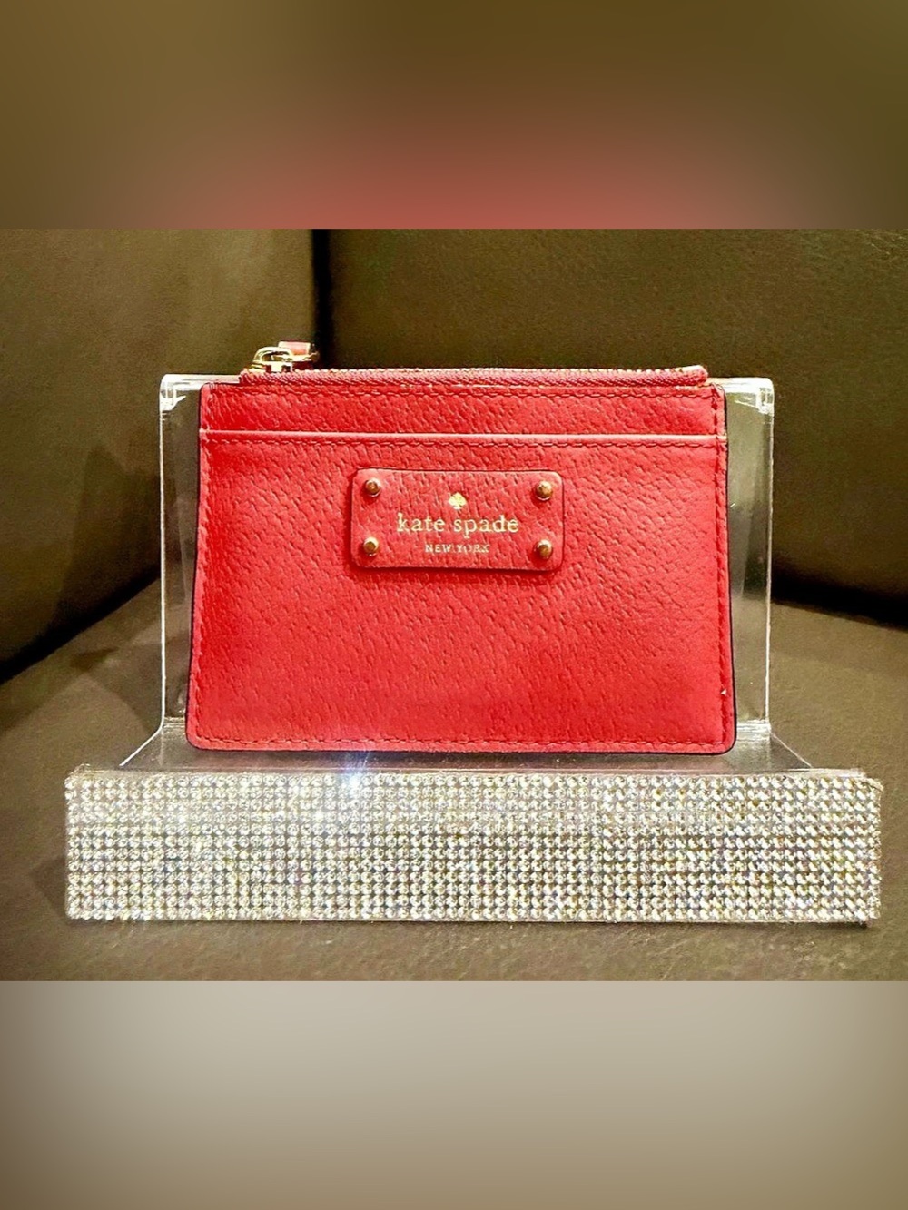 kate spade Red Cardholder